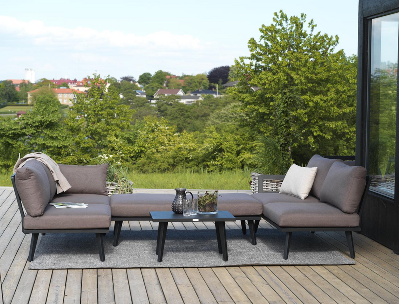 Villac sete White/Bistro brown