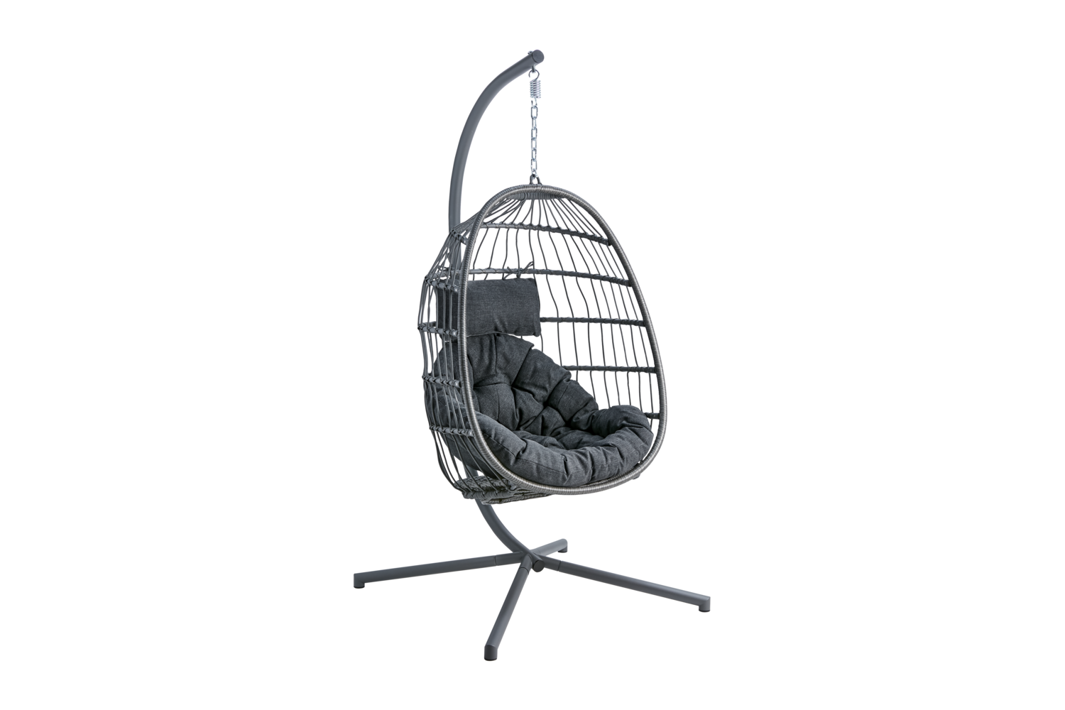 Illora hengestol Grå/grå