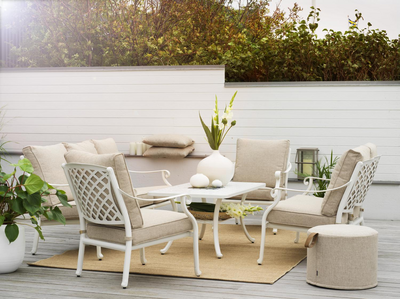 Arras 3-seter sofa White/sand