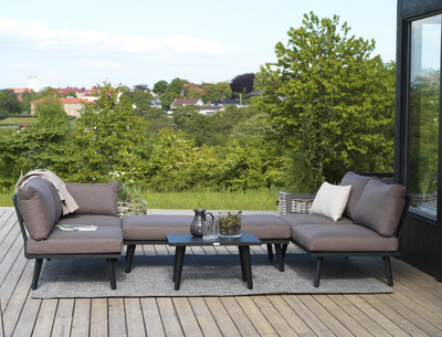 Villac sete White/Bistro brown