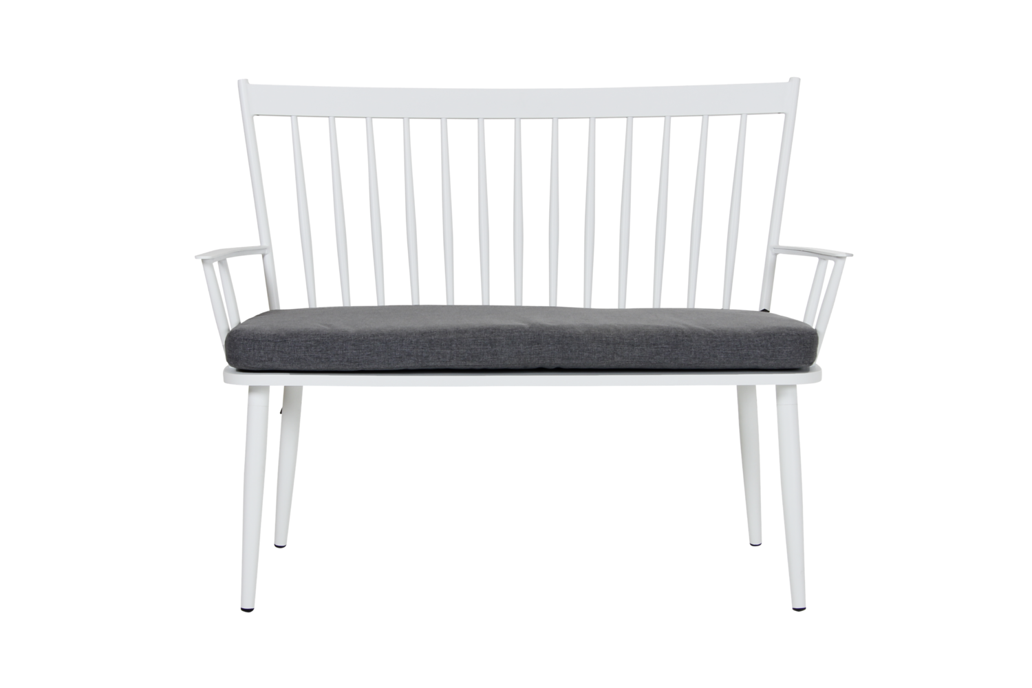 Alvena 2-seter sofa Hvit