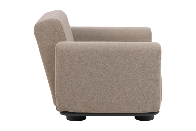 Bolster lenestol Antracit/Teddy Beige