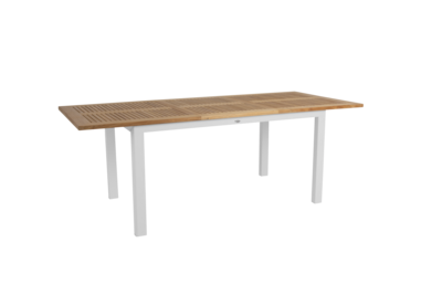 Lyon spisebord Vit/teak
