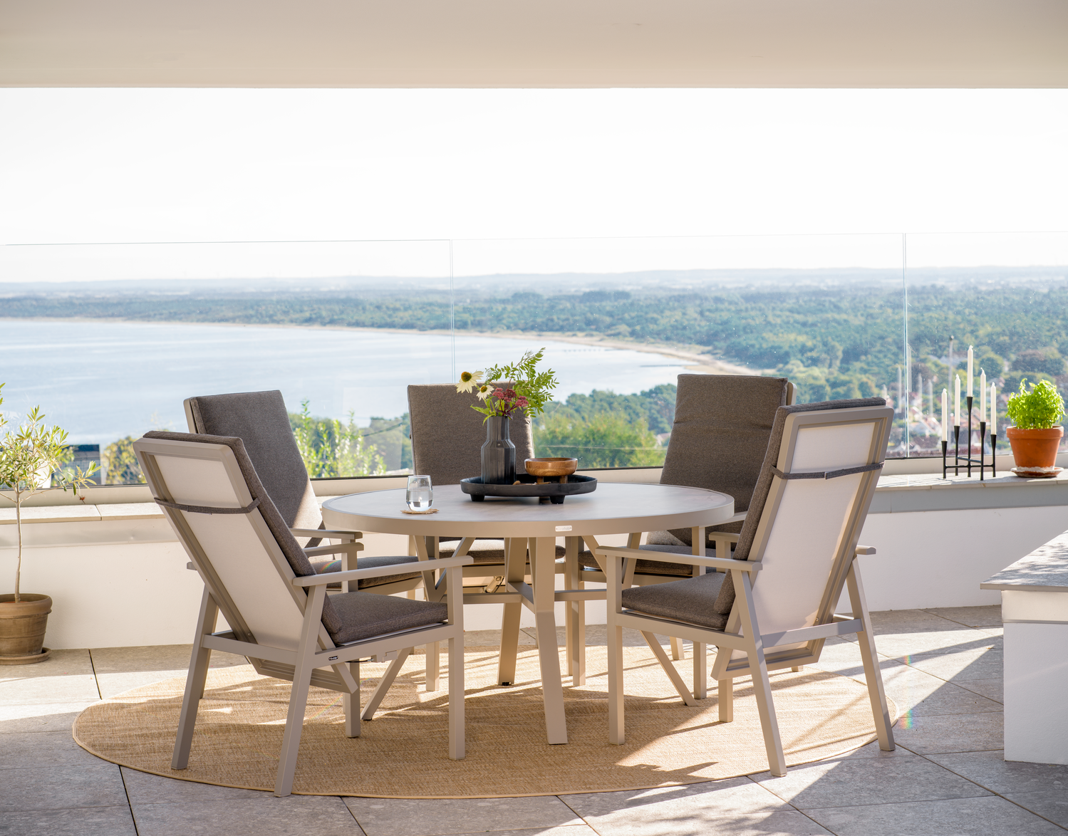 Samvaro spisebord Khaki/Sand