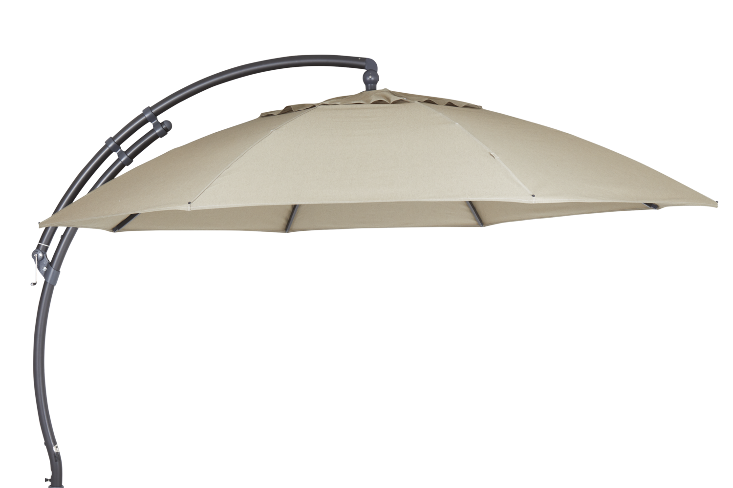 Easy Sun friarmparasoll Anthracite/sand