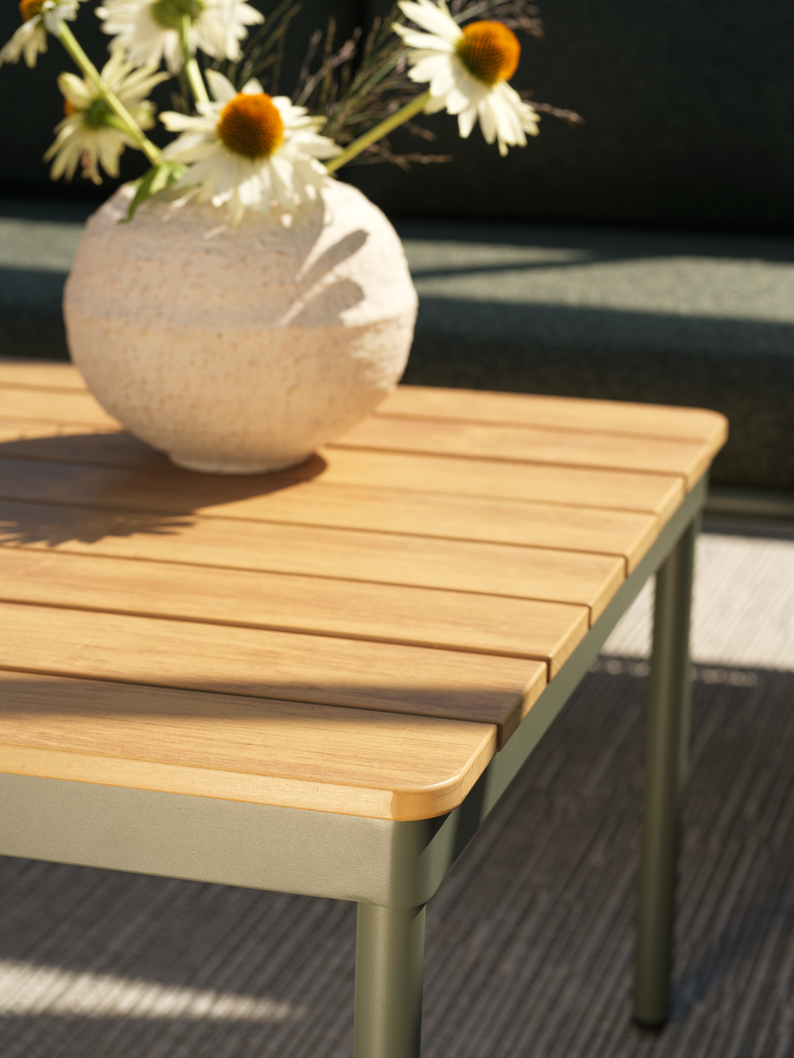 Reno sofabord Nordic Green/Natural