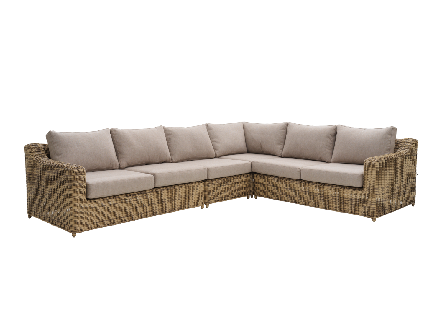 Glendon endestykke Rustic/Beige