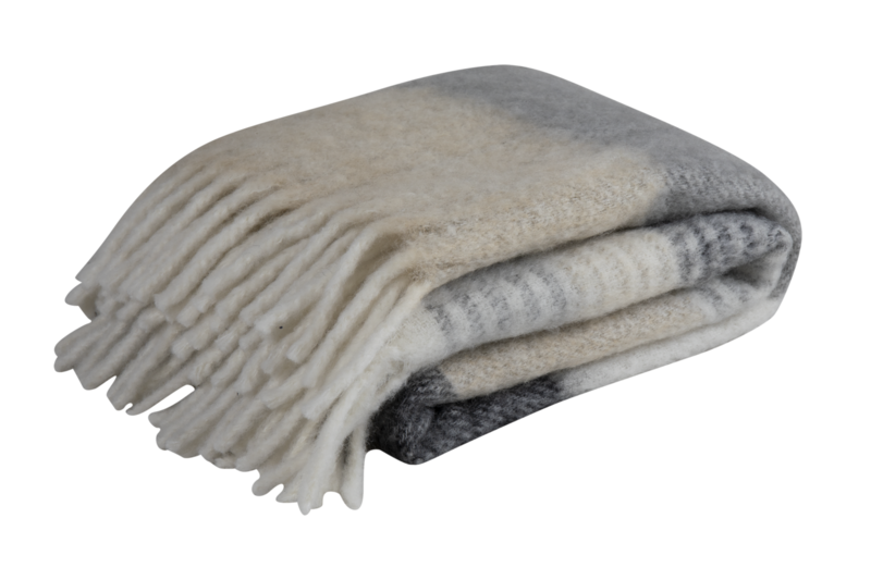 Honung Pläd Beige