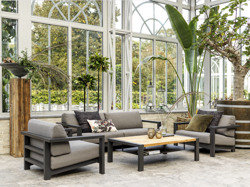 Amesdale 3-seter sofa Antracit/grå