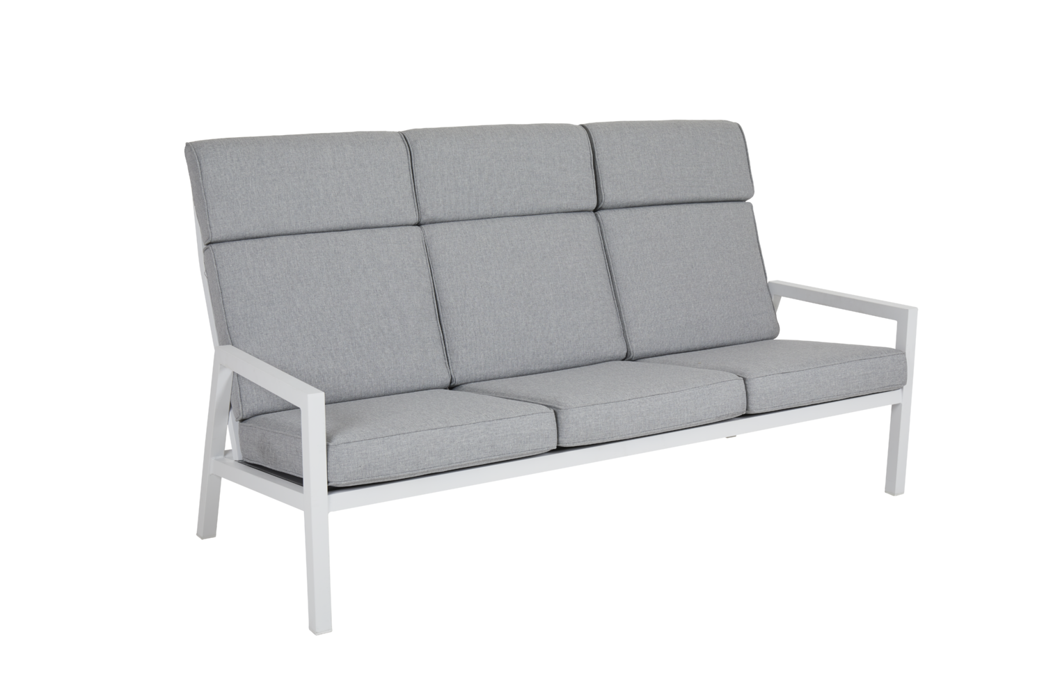 Belfort 3-seter sofa White/Pearl grey