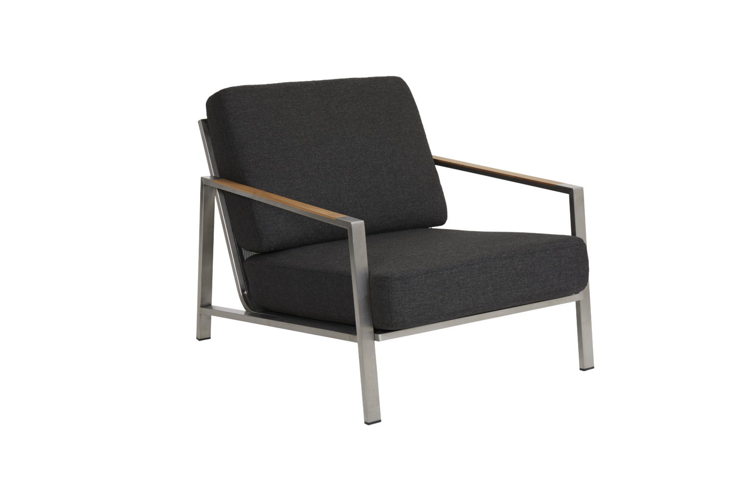 Naos lenestol Stainless steel/Nearly back