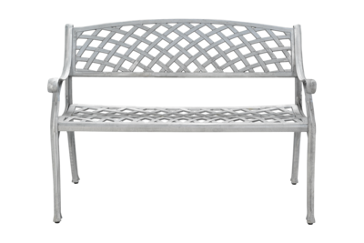 Arras 2-seter sofa Aluminium