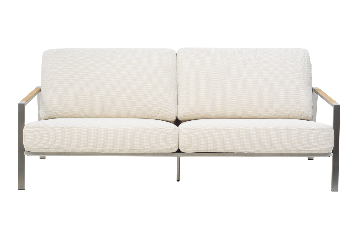 Naos 2,5-seters sofa Stainless Steel/Dot Beige