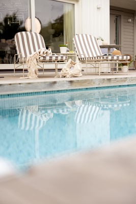 Gatsby parasoll Grey Stripe