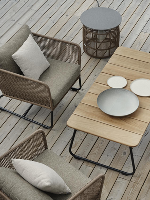 Pors lounge chair Natur