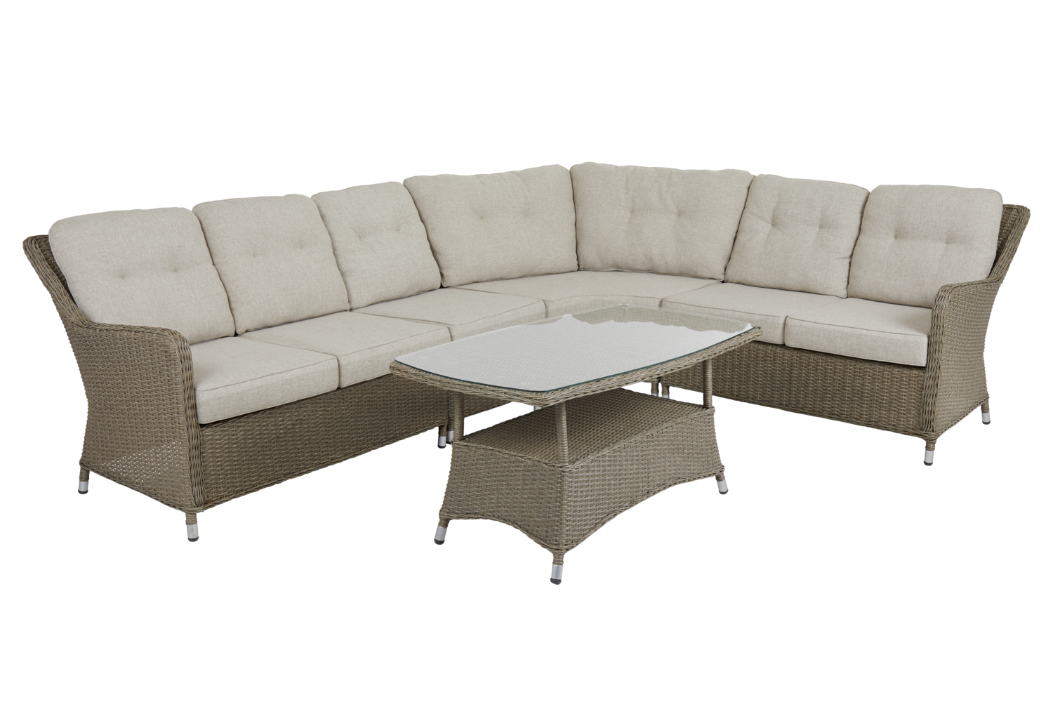Hornbrook midtdel Beige/Sand