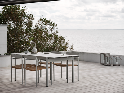 DK spisestol  Light Grey/Natur