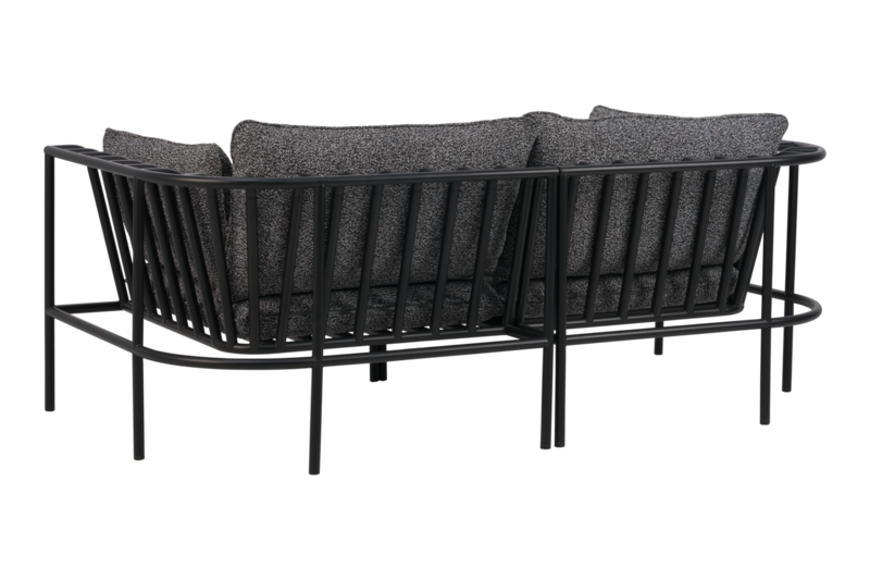 Collier hjørne Svart/Teddy Ant