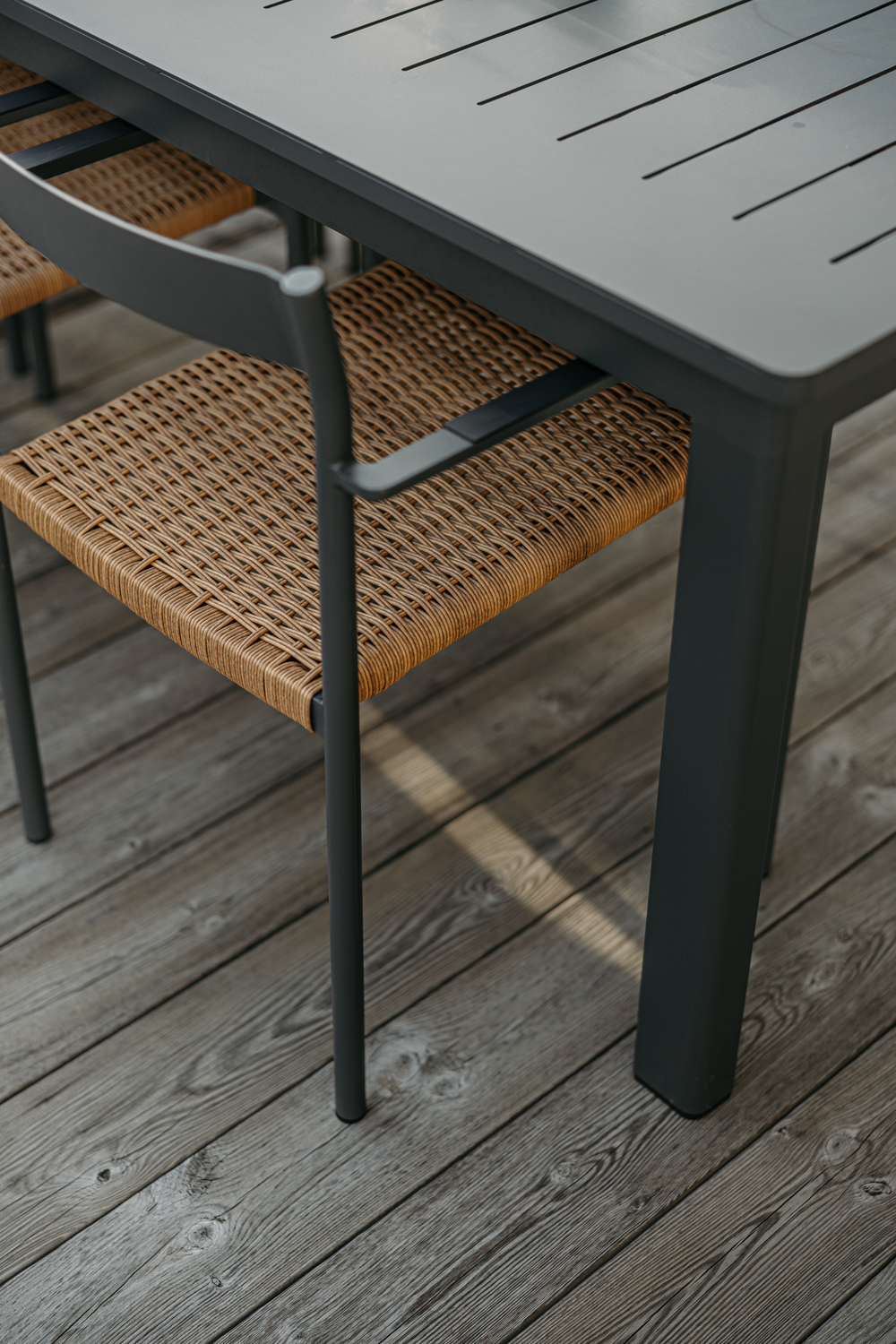 Lomma XL spisebord Antracit