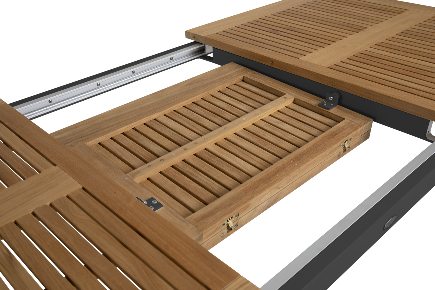 Lyon spisebord Svart/teak