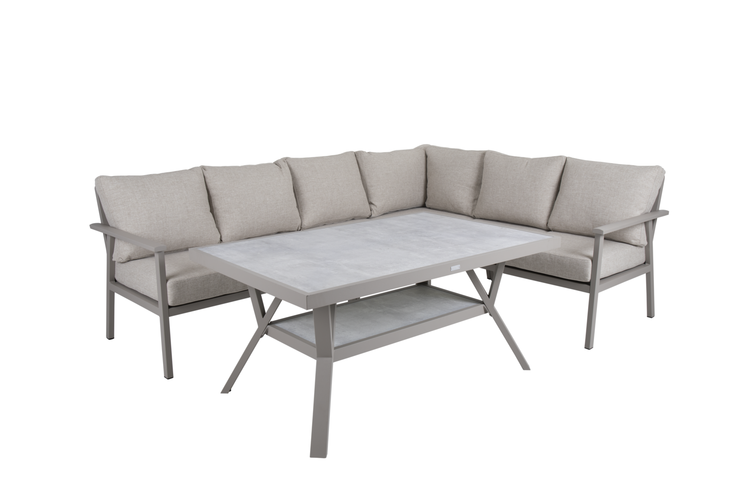 Samvaro High endestykke Khaki/Sand