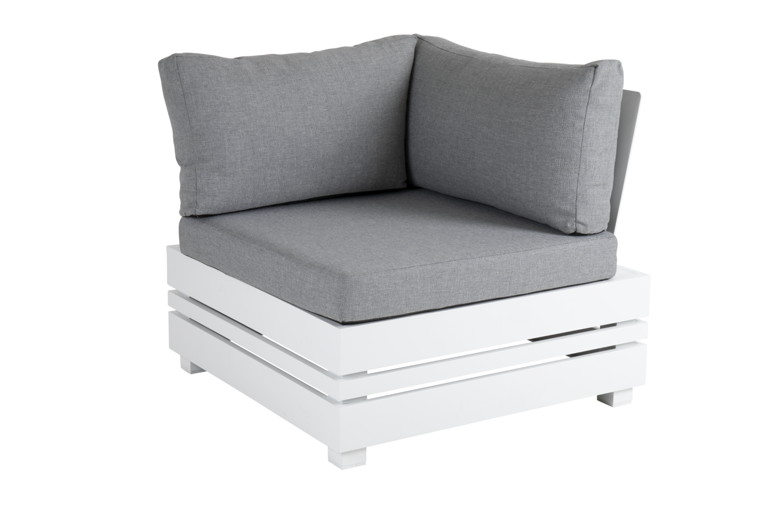 Ambon hjørne White/Pearl grey