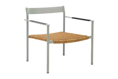 DK lounge chair Light Grey/Natur