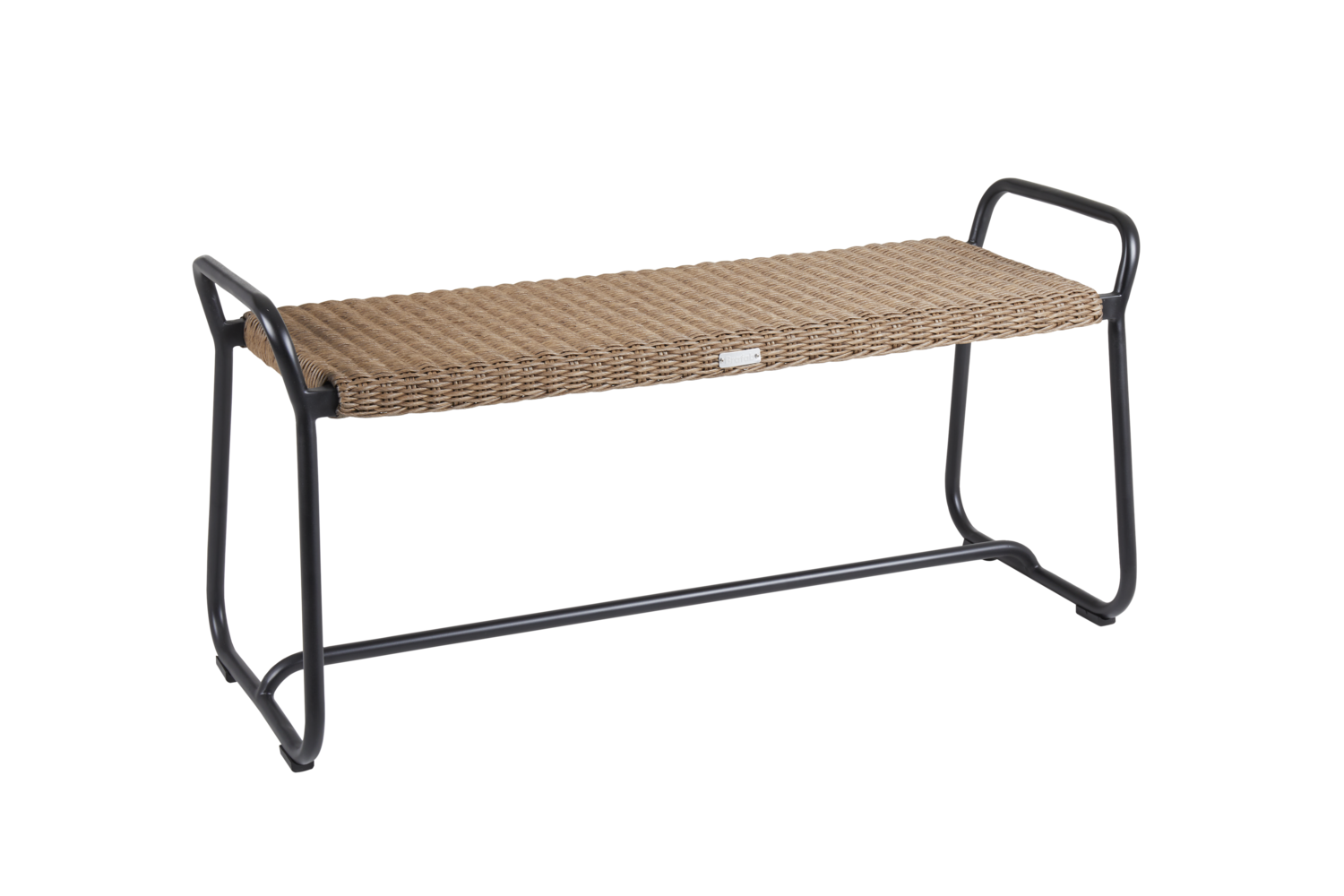 Midway benk Natur/grå