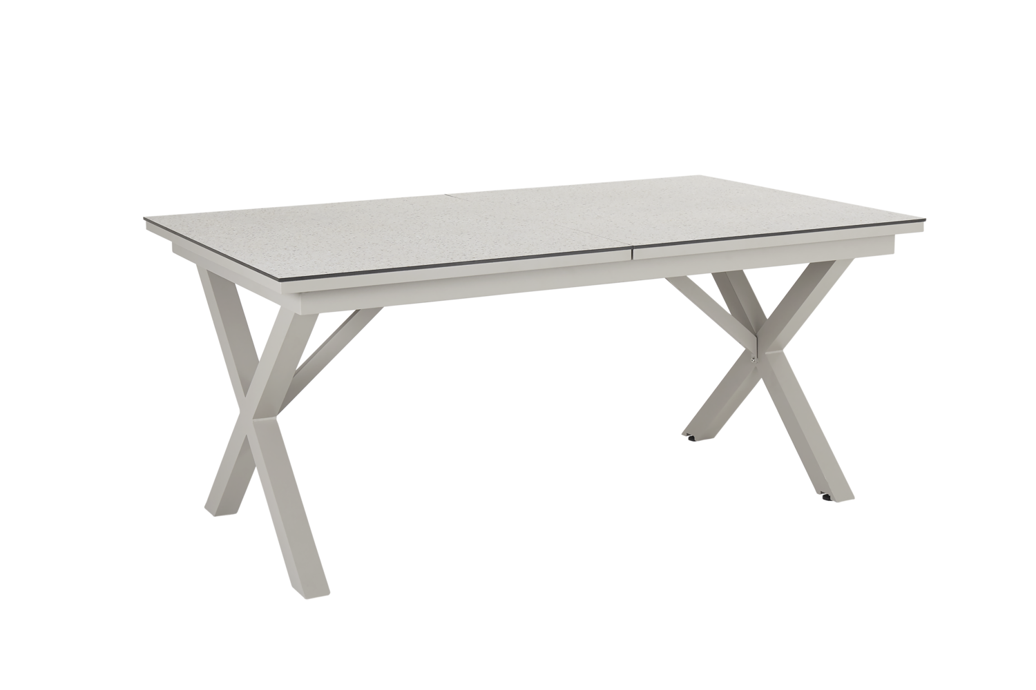 Hillmond spisebord Khaki/Terrazzo
