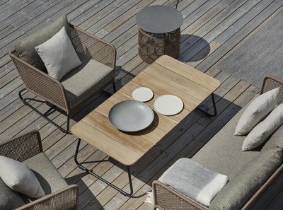 Honung Pläd Beige