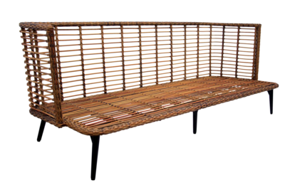 Covelo 3-seter sofa Natur/svart