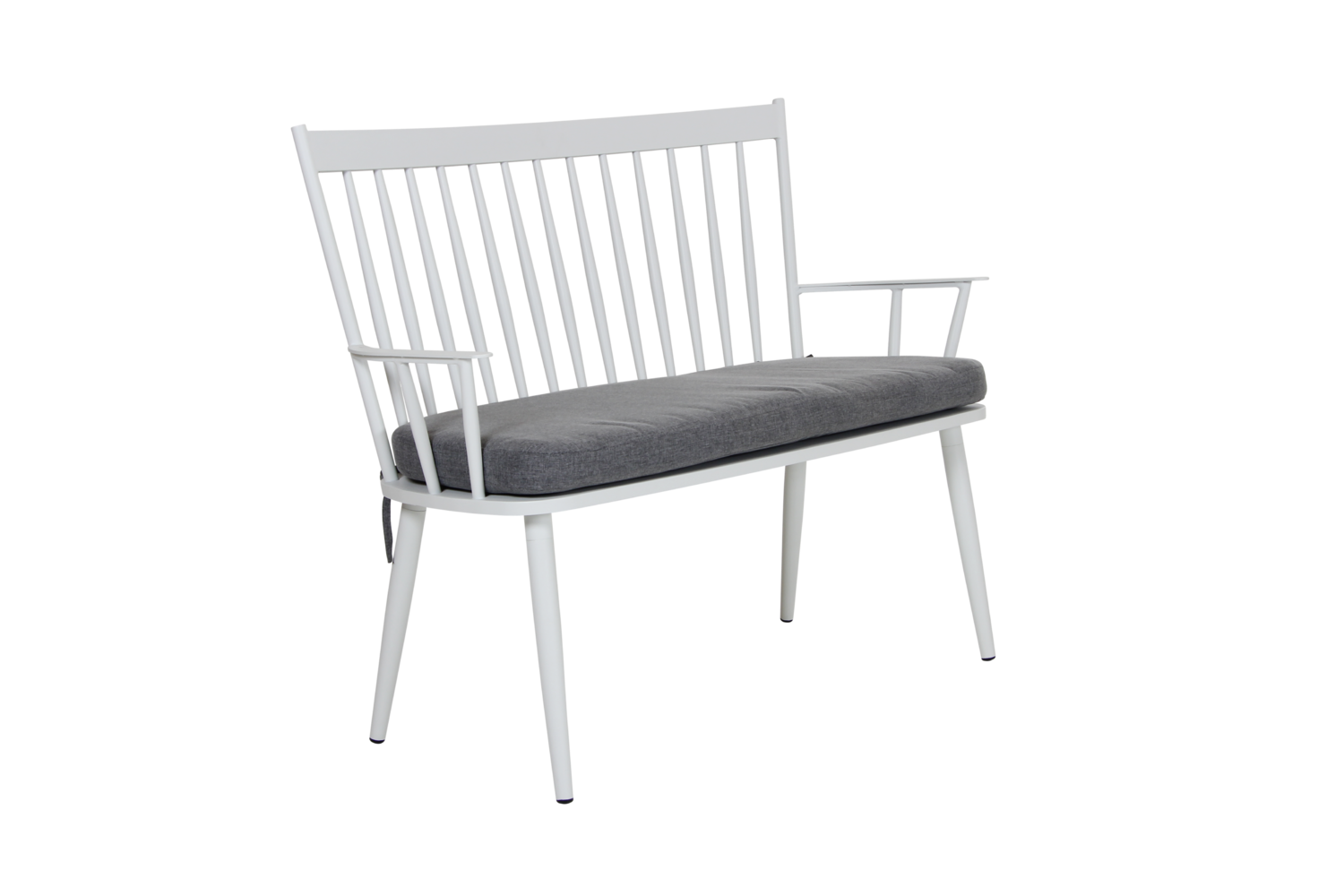 Alvena 2-seter sofa Hvit