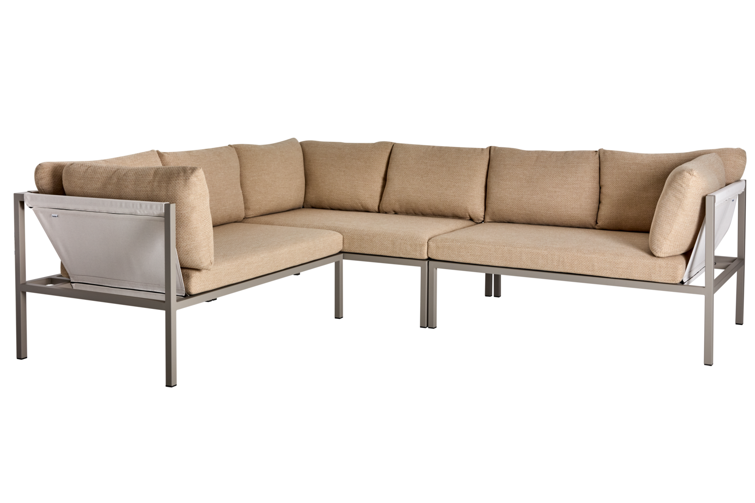 Allie hjørnesofa Khaki/Barley