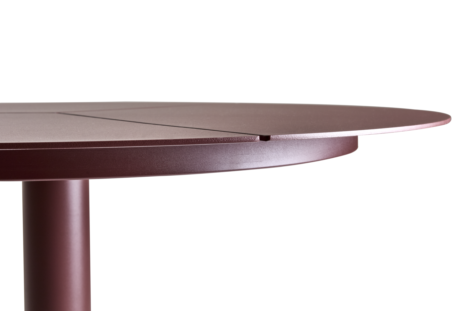 Peace cafébord Zin Red