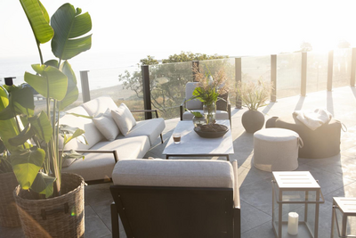 Lyra 2,5-seter sofa Black/Sand