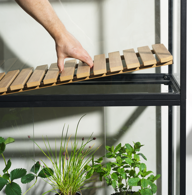 Grower Greens Planteskap Svart