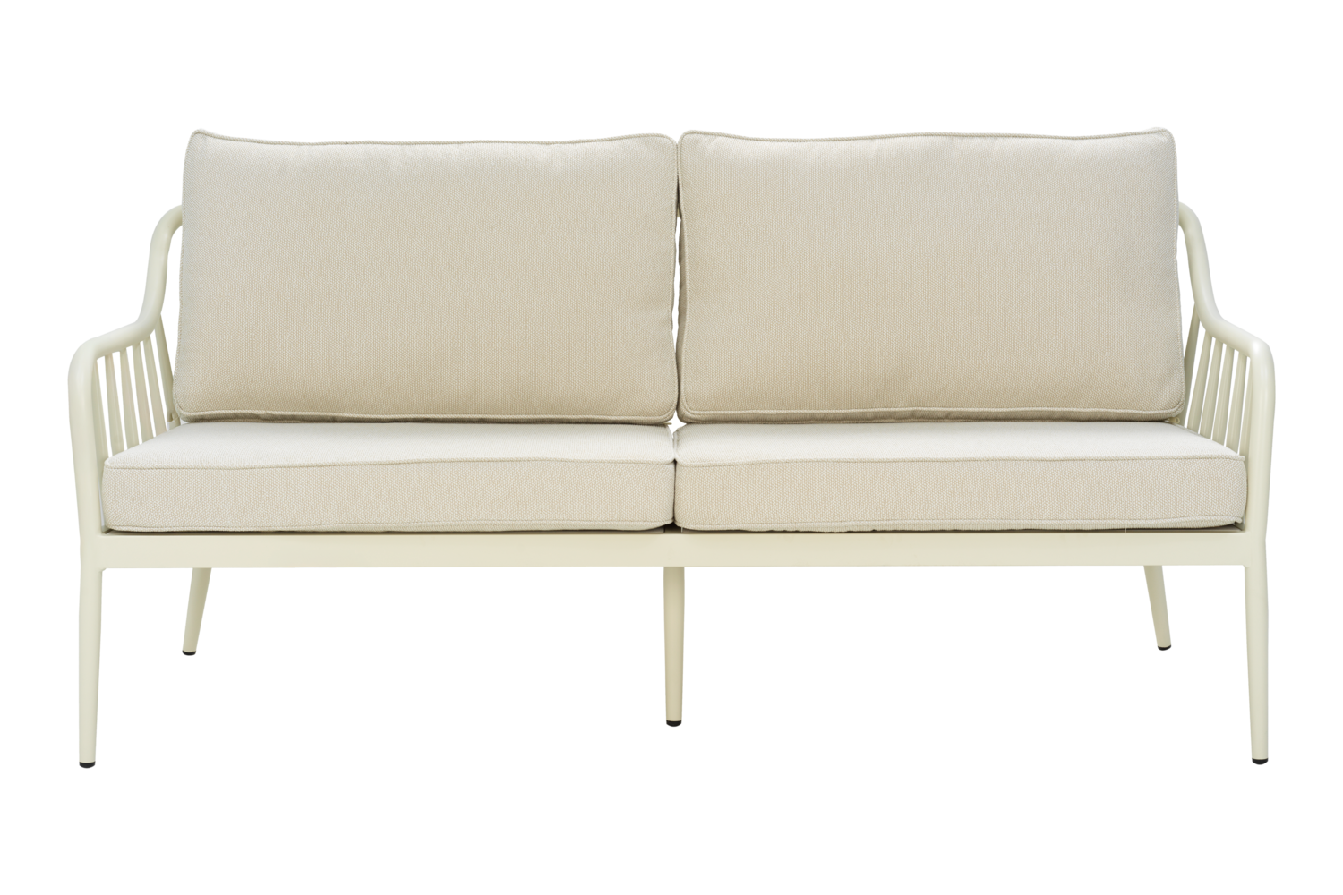 Coleville 2,5-seters sofa Pearl White/Dot Beige
