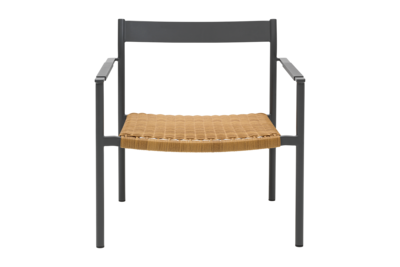 DK lounge chair Antracit/Natur