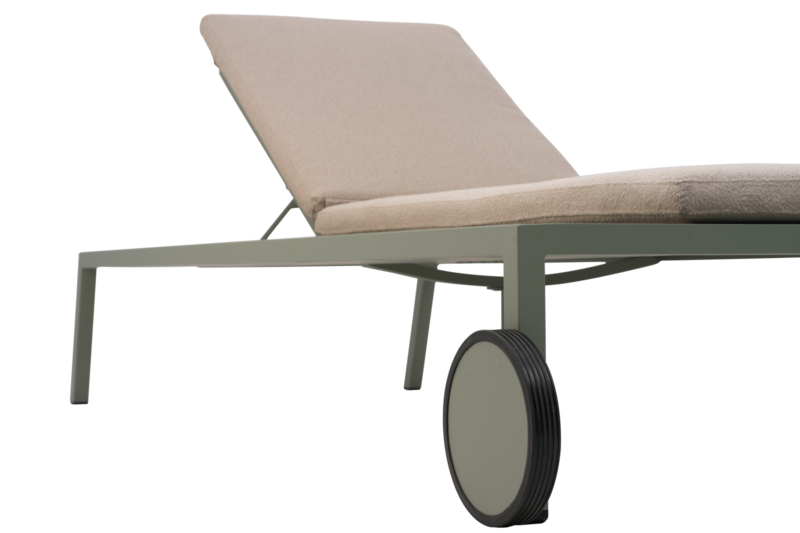 Samvaro solseng Dusty Green/Teddy Beige