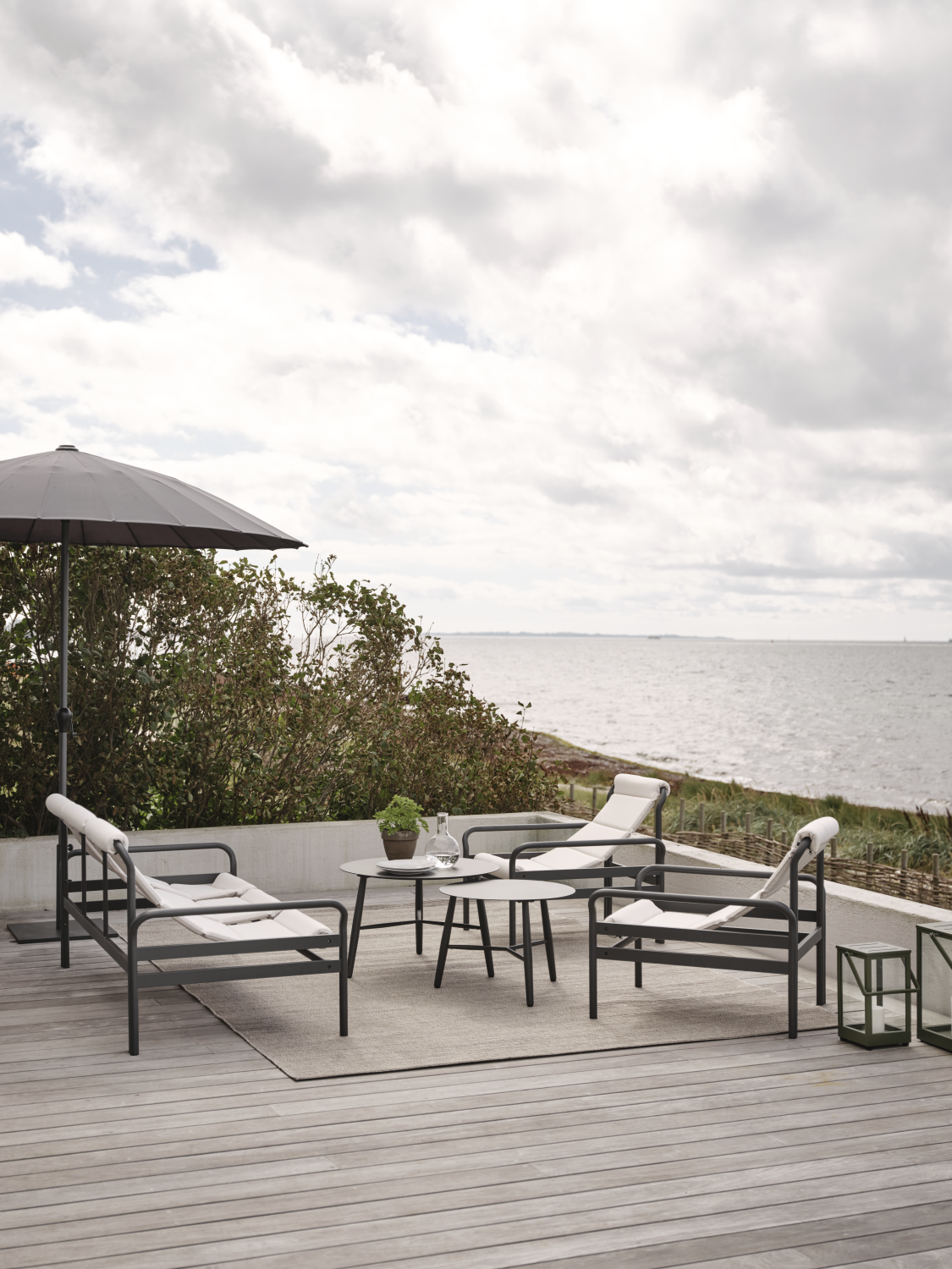 Vannes sofabord Svart