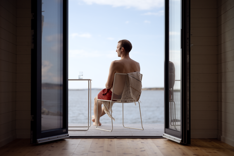 Haru spisestol  Pearl white