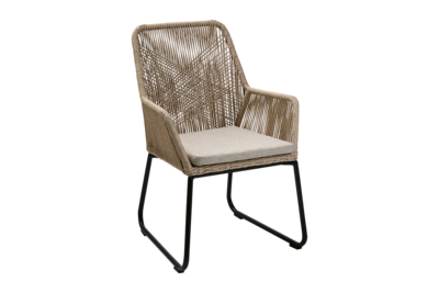 Midway stol med armlener Beige/Sand