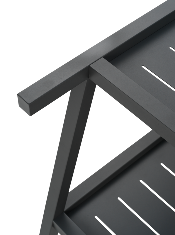 Samvaro serveringsvogn Antracit