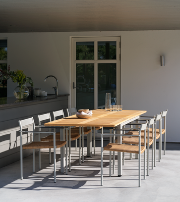 DK spisestol  Light Grey/Natur