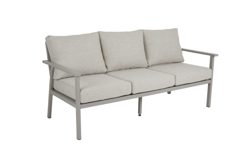 Samvaro 3-seter sofa Khaki/beige