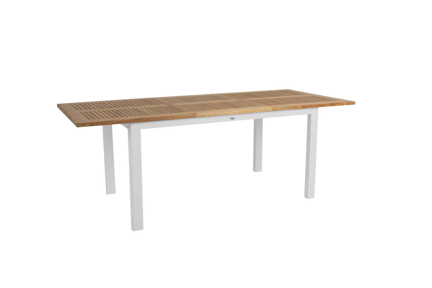 Lyon spisebord Vit/teak