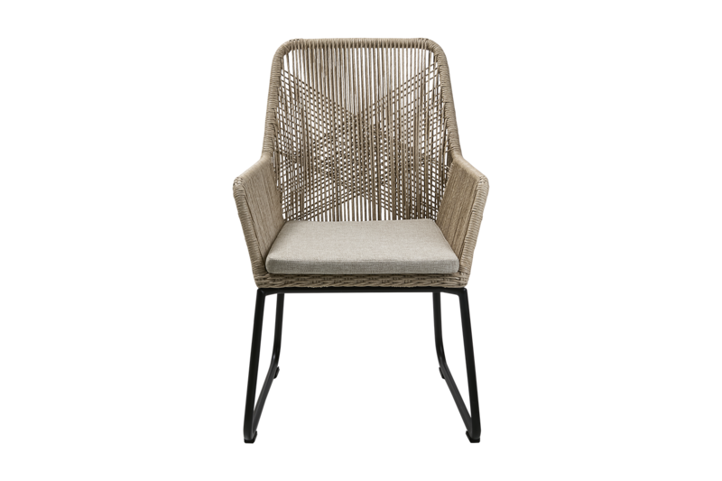 Midway stol med armlener Beige/Sand