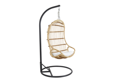 Vallda hengestol Natural colored/white