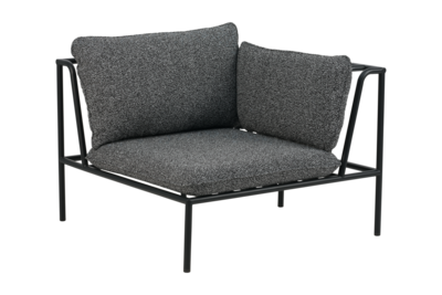 Collier hjørne Svart/Teddy Ant