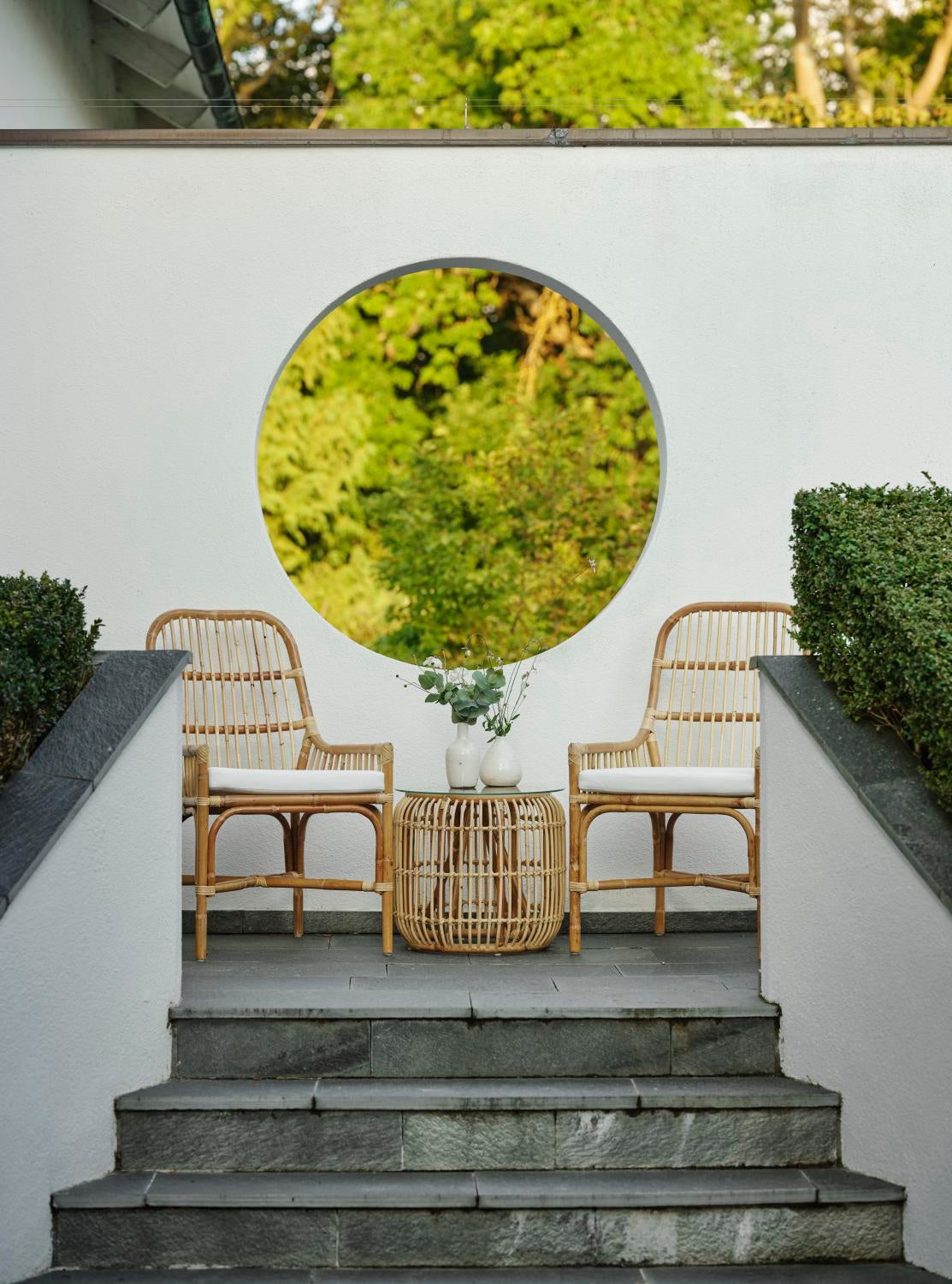 Vallda spisestol  Natural colored/white